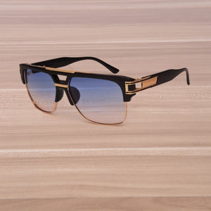 NOSSA Designer Designer Big Frame Glasses Ms. Men's Retro Glasses Personality Sunglasses Trend Literary Glasses.