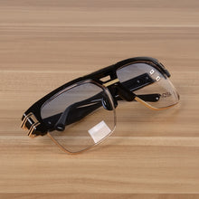 Load image into Gallery viewer, NOSSA Designer Designer Big Frame Glasses Ms. Men&#39;s Retro Glasses Personality Sunglasses Trend Literary Glasses.