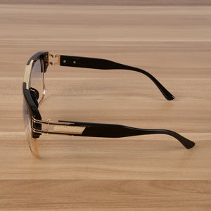 NOSSA Designer Designer Big Frame Glasses Ms. Men's Retro Glasses Personality Sunglasses Trend Literary Glasses.