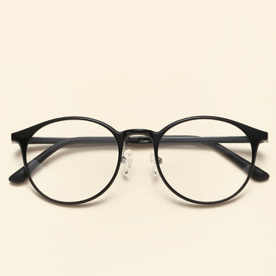 NOSSA Quality Tungsten Ultem Glasses Frames Men & Women Round Optical Frames Vintage Ultralight Spectacles Casual Eyewear Frame