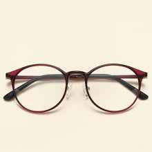 Load image into Gallery viewer, NOSSA Quality Tungsten Ultem Glasses Frames Men &amp; Women Round Optical Frames Vintage Ultralight Spectacles Casual Eyewear Frame