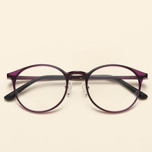 Load image into Gallery viewer, NOSSA Quality Tungsten Ultem Glasses Frames Men &amp; Women Round Optical Frames Vintage Ultralight Spectacles Casual Eyewear Frame