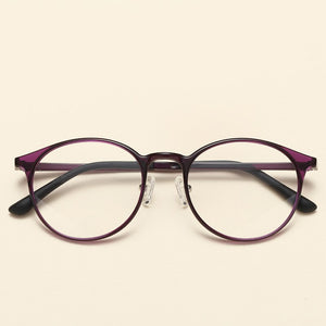 NOSSA Quality Tungsten Ultem Glasses Frames Men & Women Round Optical Frames Vintage Ultralight Spectacles Casual Eyewear Frame