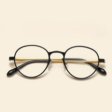 Carica l&#39;immagine nel visualizzatore di Gallery, NOSSA Retro Round Optical Glasses Frame Ultralight Ultem Tungsten Spectacles Frame Students Korea Style Trendy Eyewear Frame