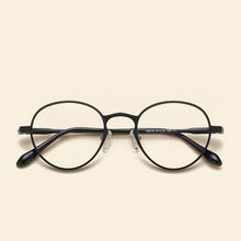 Carica l&#39;immagine nel visualizzatore di Gallery, NOSSA Retro Round Optical Glasses Frame Ultralight Ultem Tungsten Spectacles Frame Students Korea Style Trendy Eyewear Frame