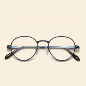 NOSSA Retro Round Optical Glasses Frame Ultralight Ultem Tungsten Spectacles Frame Students Korea Style Trendy Eyewear Frame