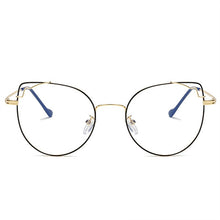 Load image into Gallery viewer, NYWOOH Anti Blue Light Cat Eye Glasses Frames Women Vintage Transparent Eyeglasses Frame Female Oversized Optical Spectacles