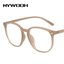 Load image into Gallery viewer, NYWOOH Anti Blue Light Computer Glasses Frame Men Vintage Leopard Eyeglasses for Women Retro Polygon Optical Frames