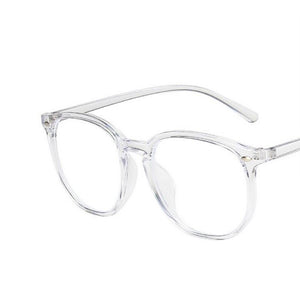 NYWOOH Anti Blue Light Glasses Frame Women Men Computer Eyewear Polygon Eyeglasses for Ladies Leopard Clear Optical Frames