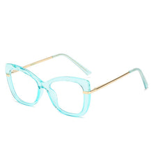 Load image into Gallery viewer, NYWOOH Anti Blue Light Glasses Women Clear Cat Eye Eyeglasses Frames Gaming Computer Eyewear Vintage Optical Frame