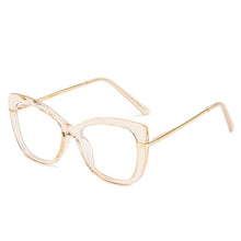 Load image into Gallery viewer, NYWOOH Anti Blue Light Glasses Women Clear Cat Eye Eyeglasses Frames Gaming Computer Eyewear Vintage Optical Frame