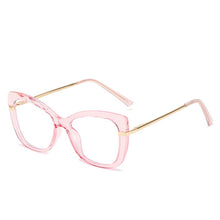 Load image into Gallery viewer, NYWOOH Anti Blue Light Glasses Women Clear Cat Eye Eyeglasses Frames Gaming Computer Eyewear Vintage Optical Frame