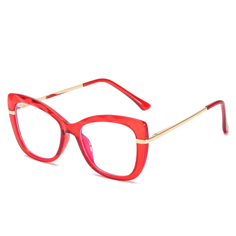 NYWOOH Anti Blue Light Glasses Women Clear Cat Eye Eyeglasses Frames Gaming Computer Eyewear Vintage Optical Frame