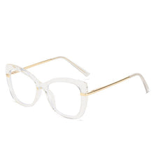 Load image into Gallery viewer, NYWOOH Anti Blue Light Glasses Women Clear Cat Eye Eyeglasses Frames Gaming Computer Eyewear Vintage Optical Frame