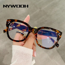 Load image into Gallery viewer, NYWOOH Anti Blue Light Reading Glasses Women Men Square Hyperopia Eyeglasses Prescription Computer Eyewear Diopter +1.0 to +4.0
