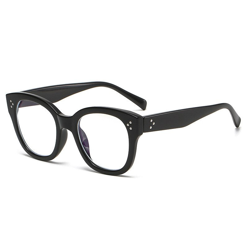 NYWOOH Anti Blue Light Reading Glasses Women Men Square Hyperopia Eyeglasses Prescription Computer Eyewear Diopter +1.0 to +4.0