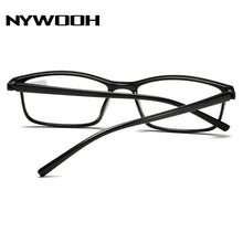 Carica l'immagine nel visualizzatore di Gallery, NYWOOH Blue Film Finished Myopia Glasses Men Black Eyeglasses Shortsighted Eyewear -1.0 -1.5 -2 -2.5 -3. -3.5 -4