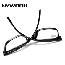 Carica l'immagine nel visualizzatore di Gallery, NYWOOH Blue Film Finished Myopia Glasses Men Black Eyeglasses Shortsighted Eyewear -1.0 -1.5 -2 -2.5 -3. -3.5 -4