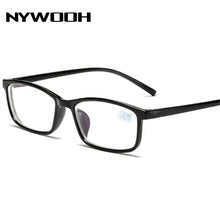 Carica l'immagine nel visualizzatore di Gallery, NYWOOH Blue Film Finished Myopia Glasses Men Black Eyeglasses Shortsighted Eyewear -1.0 -1.5 -2 -2.5 -3. -3.5 -4