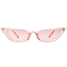 Load image into Gallery viewer, Cat Eye Sunglasses Women Luxury Brand Designer Vintage Transparent Sun Glasses Female Retro Red Black Eyewear Shades