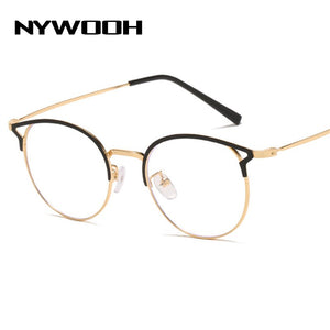 Finished Myopia Glasses Women Sexy Cat Eye Eyeglasses Metal Nearsighted Prescription Diopter -1.0 2.0 2.5 3.0 3.5 to 6.0