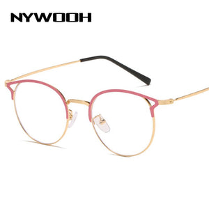 Finished Myopia Glasses Women Sexy Cat Eye Eyeglasses Metal Nearsighted Prescription Diopter -1.0 2.0 2.5 3.0 3.5 to 6.0