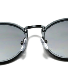 Load image into Gallery viewer, NYWOOH-Gafas de sol para mujer estilo ojos de gato sin montura UV400, anteojos con protección solar, revestimiento de lujo, efecto espejo, diseño retro
