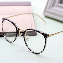 Load image into Gallery viewer, NYWOOH Red Cat Eye Glasses Women Transparent Eyeglasses Frames Vintage Clear Lens Optical Metal Myopia Spectacles Frame