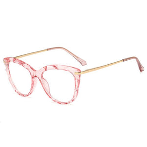 NYWOOH Sexy Cat Eye Glasses Women's Frames  Brand Designer Transparent Optical Retro Eyeglasses Frames