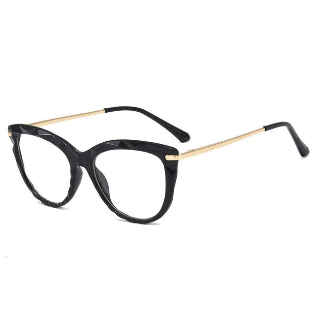 NYWOOH Sexy Cat Eye Glasses Women's Frames  Brand Designer Transparent Optical Retro Eyeglasses Frames