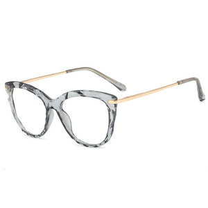 NYWOOH Sexy Cat Eye Glasses Women's Frames  Brand Designer Transparent Optical Retro Eyeglasses Frames