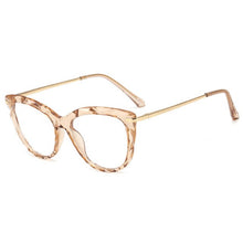 Carica l&#39;immagine nel visualizzatore di Gallery, NYWOOH Sexy Cat Eye Glasses Women&#39;s Frames  Brand Designer Transparent Optical Retro Eyeglasses Frames
