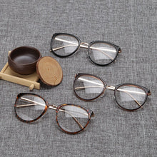 Carica l&#39;immagine nel visualizzatore di Gallery, NYWOOH Transparent Glasses Frames Women Retro Round Optical Eyeglasses Men Clear Oversized Myopia Spectacles Frame