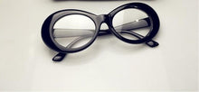 Load image into Gallery viewer, NYWOOH Vintage Kurt Cobain glasses oval sun glasses ladies trendy  retro Women's sunglasses white black eyewear UV400 Mirror