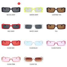 Load image into Gallery viewer, Narrow Rectangle Sunglasses Women's Men 2023 Retro Brand Designer Vintage Rectangular Trendy Women Sun glasses Shades UV400