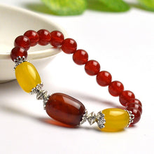 Load image into Gallery viewer, Natural Agate Beads Bracelet Fine GemStone Beaded Elastic Line Bracelet Men Jewelry Women Bracelet Can Drop Shipping