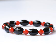 Load image into Gallery viewer, Natural Agate Beads Bracelet Fine GemStone Beaded Elastic Line Bracelet Men Jewelry Women Bracelet Can Drop Shipping