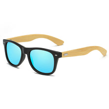 Load image into Gallery viewer, Natural Bamboo Legs Sunglasses UV400 Polarized Sun Glasses Frames Photochromic Night Vision Vintage Sunglass for Women Men