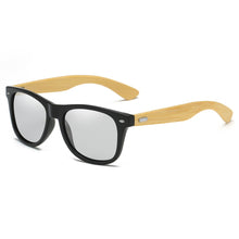 Load image into Gallery viewer, Natural Bamboo Legs Sunglasses UV400 Polarized Sun Glasses Frames Photochromic Night Vision Vintage Sunglass for Women Men