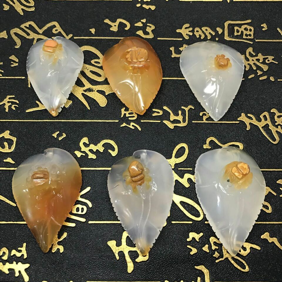 Commercio all'ingrosso del regalo dei gioielli della catena del maglione della collana del pendente dell'agata di calcedonio naturale 