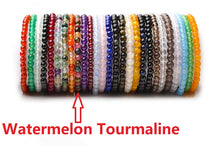 Load image into Gallery viewer, Natural Crystal Bracelets Tourmaline Agate Rose Quartz Tiger Eye Amethyst Fluorite Goldstone Schorl Aquamarine Lapis lazuli
