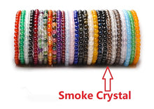 Load image into Gallery viewer, Natural Crystal Bracelets Tourmaline Agate Rose Quartz Tiger Eye Amethyst Fluorite Goldstone Schorl Aquamarine Lapis lazuli
