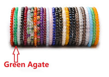 Load image into Gallery viewer, Natural Crystal Bracelets Tourmaline Agate Rose Quartz Tiger Eye Amethyst Fluorite Goldstone Schorl Aquamarine Lapis lazuli
