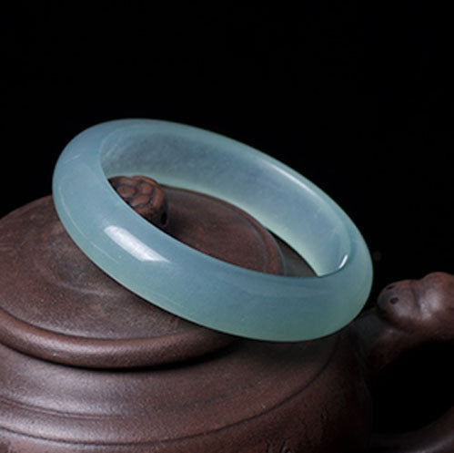 Natural Jade Grade A Ice Oil Green Bangle New Green Jade Bracelet Burma Jade Bangle For Woman Gifts Drop Shipping