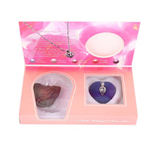Carica l&#39;immagine nel visualizzatore di Gallery, Natural Oyster Wish Pearl Pendant Necklace Charm Necklace Gift Box Popular Fashion Women Jewelry Gift