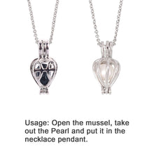 Carica l&#39;immagine nel visualizzatore di Gallery, Natural Oyster Wish Pearl Pendant Necklace Charm Necklace Gift Box Popular Fashion Women Jewelry Gift