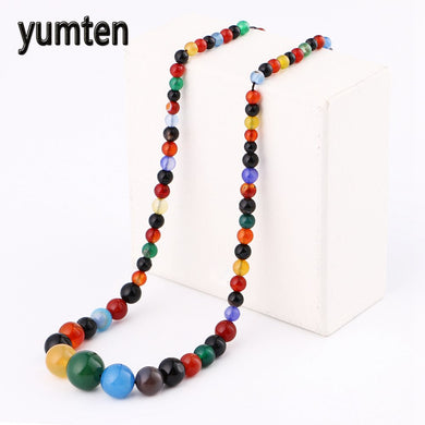 Natural Polished Circle Frame Aqua Blue Orange Sper Agat Crystal Beads For Necklace Artwork Druzy Colorful Agate Necklaces