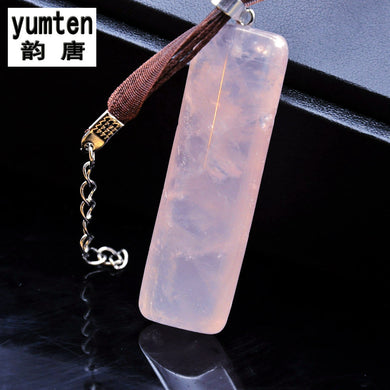 Natural Powder Crystal Pendants Bijuteria Feminina Statement Gemstones For Jewelry Making Healing Crystals Necklace Stone New