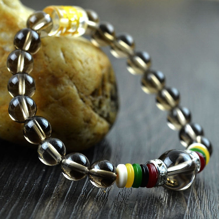 Natural Quality Grade A Smoky Quartz Bracelets, Fine Gemstone Bracelets Jewelry For women Gifts with certificate Drop Shipping