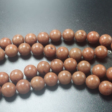 Perline in pietra naturale per la creazione di gioielli Perline di howlite in pietra dorata per la creazione di gioielli Bracciale per collane Perline rotonde da 8-10 mm Originali 